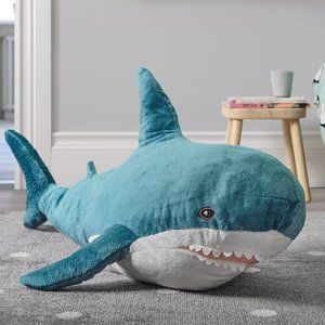 IKEA BLÅHAJ Shark Plushie 39 ¼”  -Like new